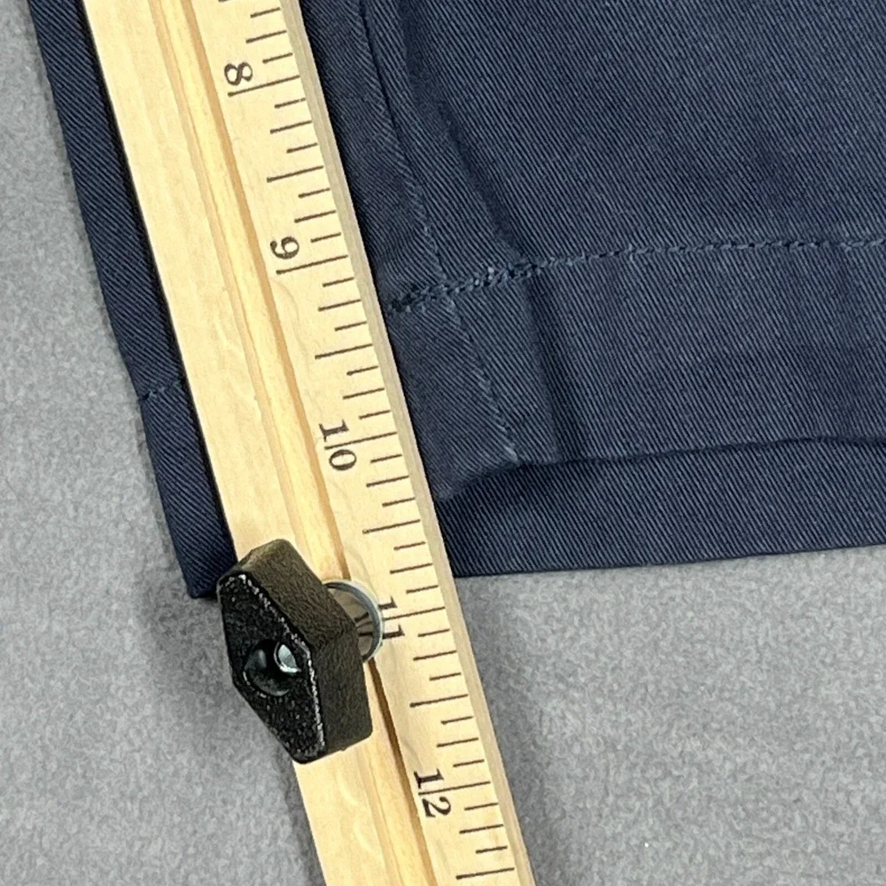 Islandia Men's Shorts 40 Navy Cotton Belted Flat Front Casual Summer NWT **READ* - Picture 14 of 14